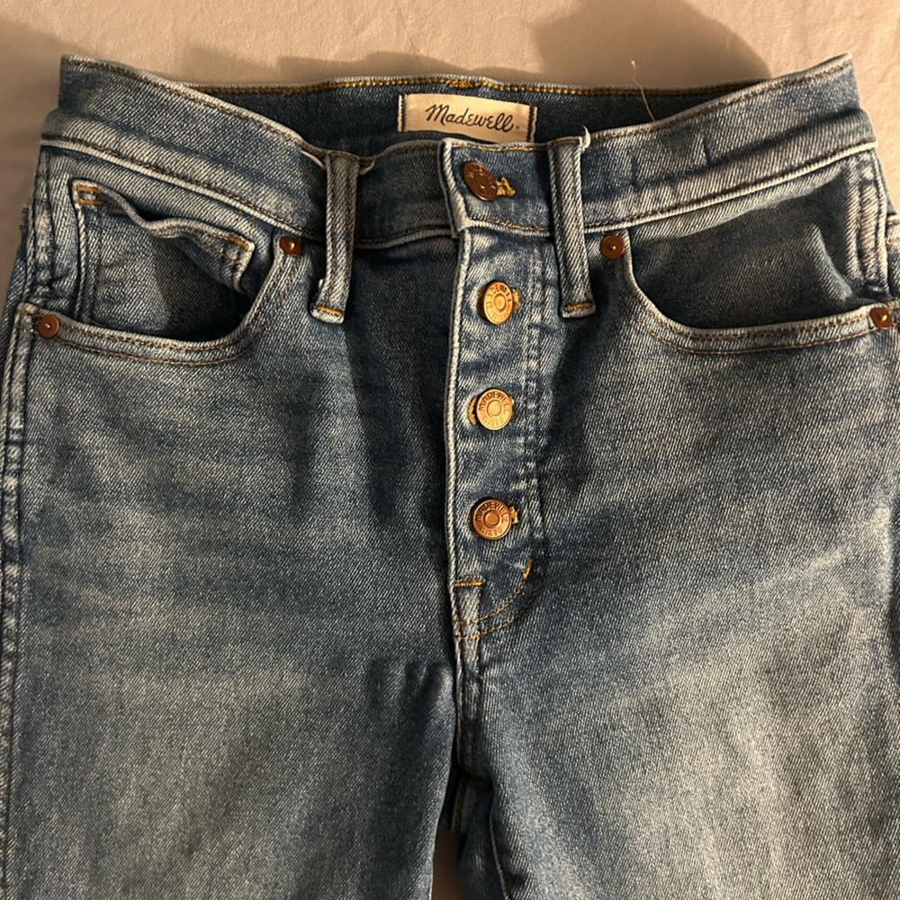 Madewell Women’s High-Rise Skinny Jeans – Size 4 (27” Waist, 10” Rise) - Picture 3 of 7